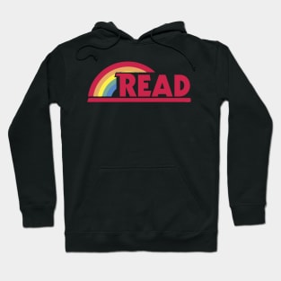 Retro Reading Rainbow Read Parody Teacher, Hoodie